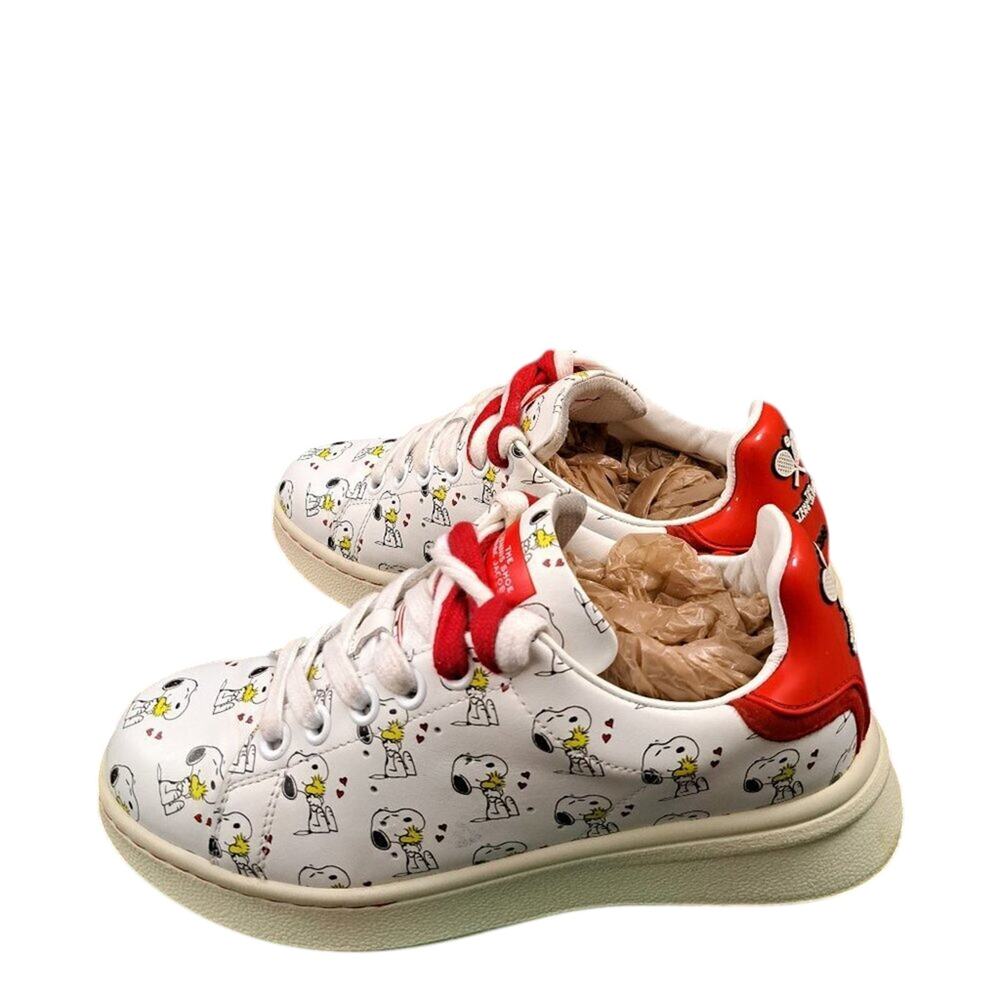 %Marc Jacobs The Tennis Shoe Snoopy Woodstock Sneakers Peanuts / A 47